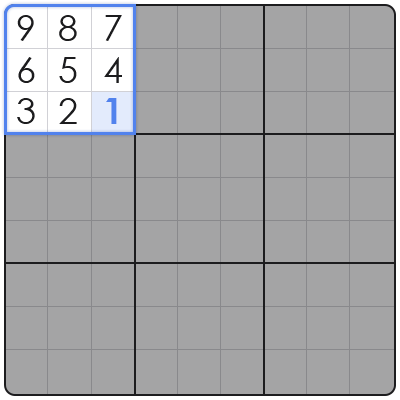 sudoku mini